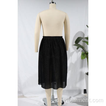 Rok Petticoat Polyester A-Line Untuk Wanita Elegan